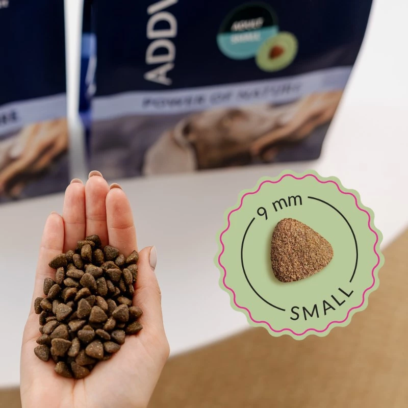 ADDVENA Power of Nature Senior Small Lamb - Trockenfutter für Hunde - 2,5 kg