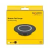 Indoor-Ladegerät DeLOCK 66284 Smartphone Schwarz USB Kabellos