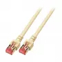EFB-Elektronik RJ45 Patchkabel Cat.6 S/FTP LSZH Grau 0,25 m (K5510.0,25)