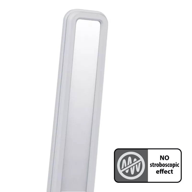 LED-Schreibtischleuchte MACLEAN MCE614W 9 W, weiß, neigungsverstellbar und dimmbar