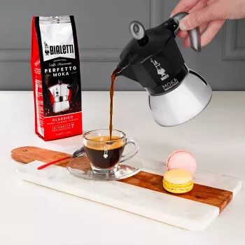 Bialetti Moka Induction Moka-Kanne 4 Tassen