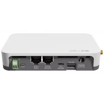 Gateway/Controller MikroTik KNOT LR8G — Single-Band 2,4 GHz, 100 Mbit/s Ethernet, QCA9531 650 MHz, RS-485, NanoSIM