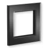 eQ-3 Homematic IP Glasrahmen 1-fach, Schwarz (162148A1)