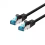 Netzwerkkabel LOGON TCR55SS075BL RJ-45 Cat5e 7,5 m Schwarz