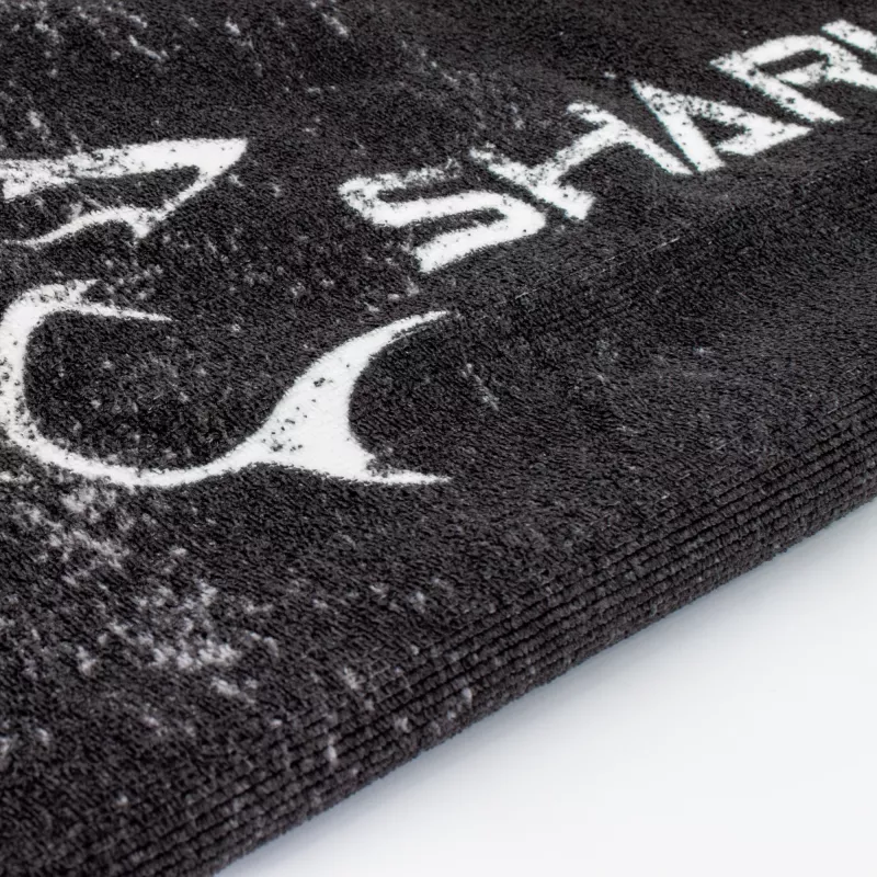 Handtuch White Shark TW-01 Stingray schnell trocknendes leichtes Mikrofaser-Strandtuch, kompakt