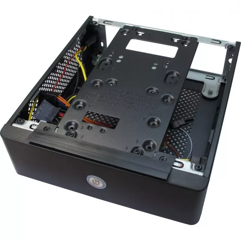PC-Gehäuse Inter-Tech ITX-601 Desktop Schwarz