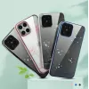 Schutzhülle Devia Crystal Flora für iPhone 12 Pro Max — transparent blau, schlanke Passform