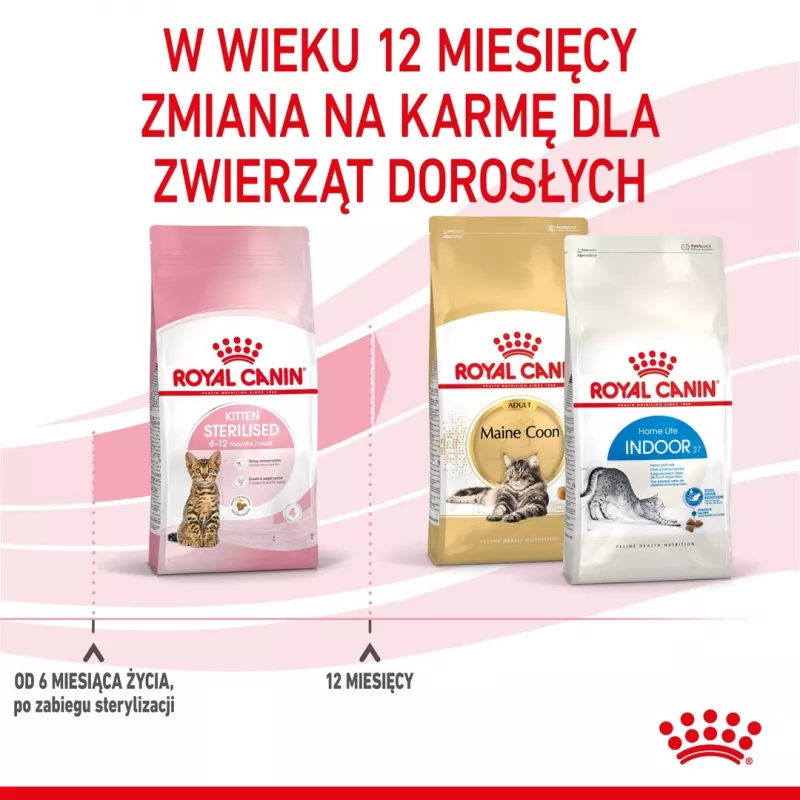 Trockenfutter für Katzen Royal Canin Kitten Sterilised 3,5 kg — Geflügel, 34 % Protein, 12 % Fett