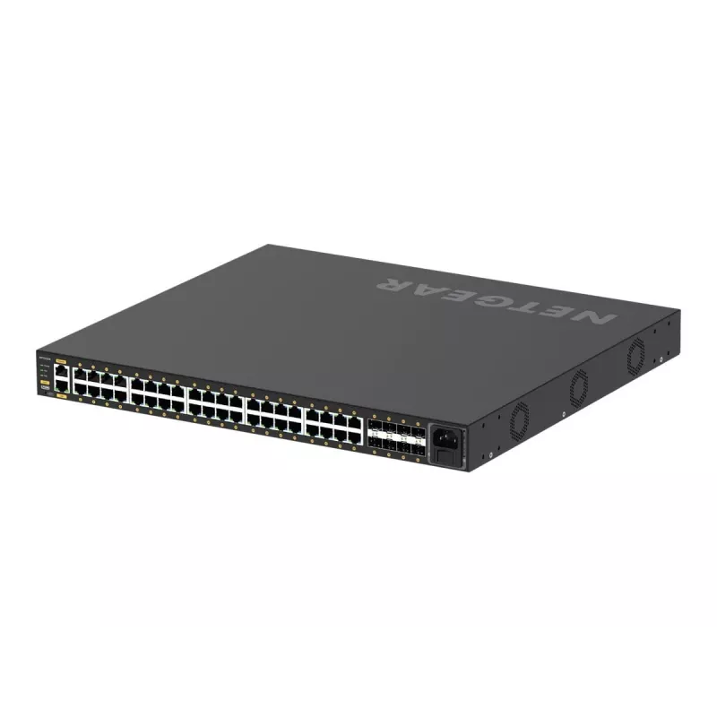 NETGEAR GSM4248P-100EUS Netzwerk-Switch Managed L2/L3/L4 Gigabit Ethernet (10/100/1000) Power over Ethernet (PoE) Schwarz