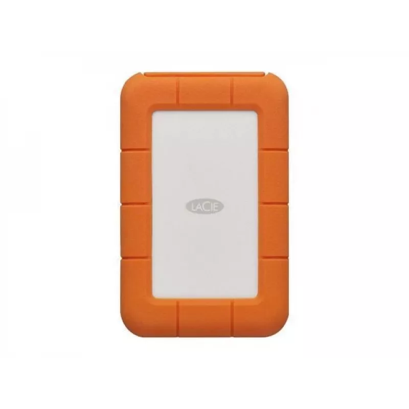 LaCie Rugged USB-C Externe Festplatte 5 TB USB Typ-C 3.2 Gen 1 (3.1 Gen 1) Grau Gelb