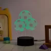 Tischlampe MANTA SNL124RGB RGB 3D-Lichtdekorationskugeln, farbwechselnde LED, dekorative Beleuchtung