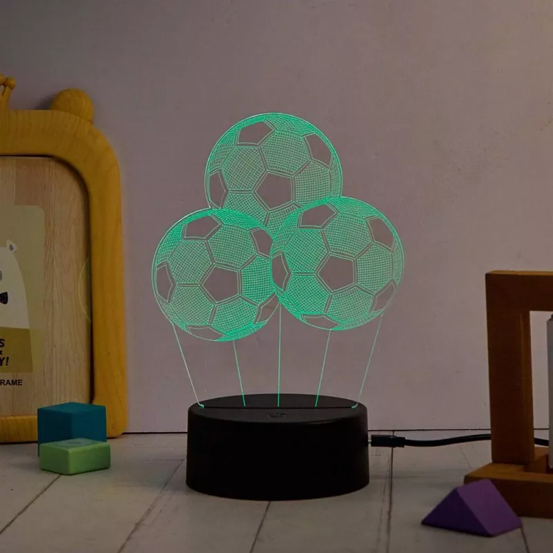 Tischlampe MANTA SNL124RGB RGB 3D-Lichtdekorationskugeln, farbwechselnde LED, dekorative Beleuchtung