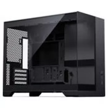 PHANTEKS XT V3 PC-Gehäuse, Mini-Gehäuse, mATX, Temperglas – inklusive 3x 120-mm-Lüfter, schwarz