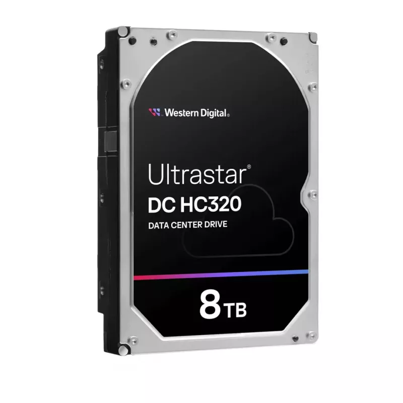 Interne 3,5-Zoll-SAS-Festplatte Western Digital Ultrastar DC HC320 8 TB, 7200 U/min, 12 Gbit/s, 256 MB Cache