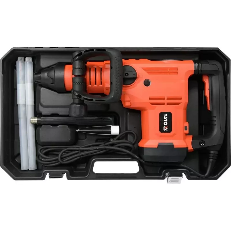 Bohrhammer YATO YT-82135 1600 W SDS Max, 25 J Schlagenergie, bis 52 mm Betonbohrung