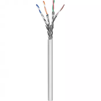 Netzwerkkabel GOOBAY 96093 Cat6 S/FTP (S-STP) grau 50 m