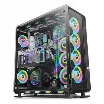 PC-Gehäuse Thermaltake Core P8 TG Full Tower Schwarz