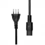 Netzkabel ProXtend PC-JC15-002, Schweizer CEE 7/7 auf IEC C15, 2 m