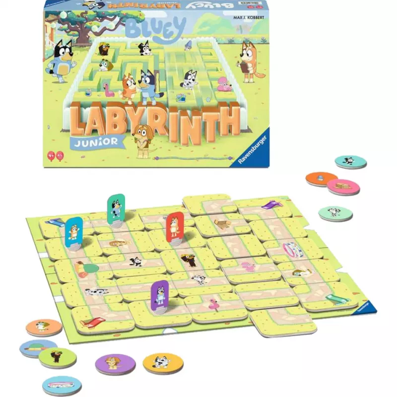 Bluey Junior Labyrinth, Gesellschaftsspiel