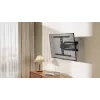 Vollbewegliche TV-Wandhalterung GEMBIRD WM-90ST-02 für 43–90 Zoll Bildschirme, Gelenkhalterung, VESA 100x200–600x400, 50 kg Tragkraft