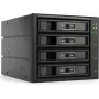 FANTEC BP-T3141, 4x SAS/SATA 6G 3.5/2.5 HDD/SSD in 3x5,25 Backplane-Modul (2192)