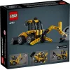 Konstruktionsset LEGO Technic Backhoe Loader 42197 — Knicklenkung, funktionierender Lader, 104 Teile, empfohlenes Alter 7+