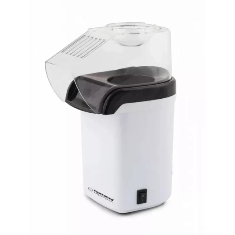 Popcornmaschine Esperanza EKP005W Schwarz Weiß, 0,27 L, 1200 W, Heißluft