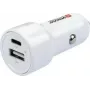 SKROSS Dual Car Charger 65W PD inkl. USB-C-Kabel weiß (SKCHCA0365WPDCN)