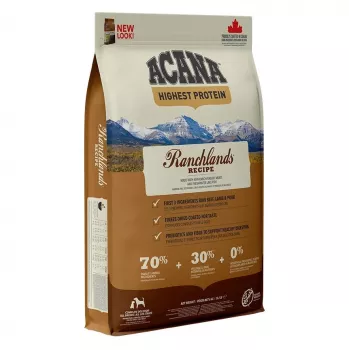 ACANA Highest Protein Ranchlands Dog - Trockenfutter für Hunde - 6 kg