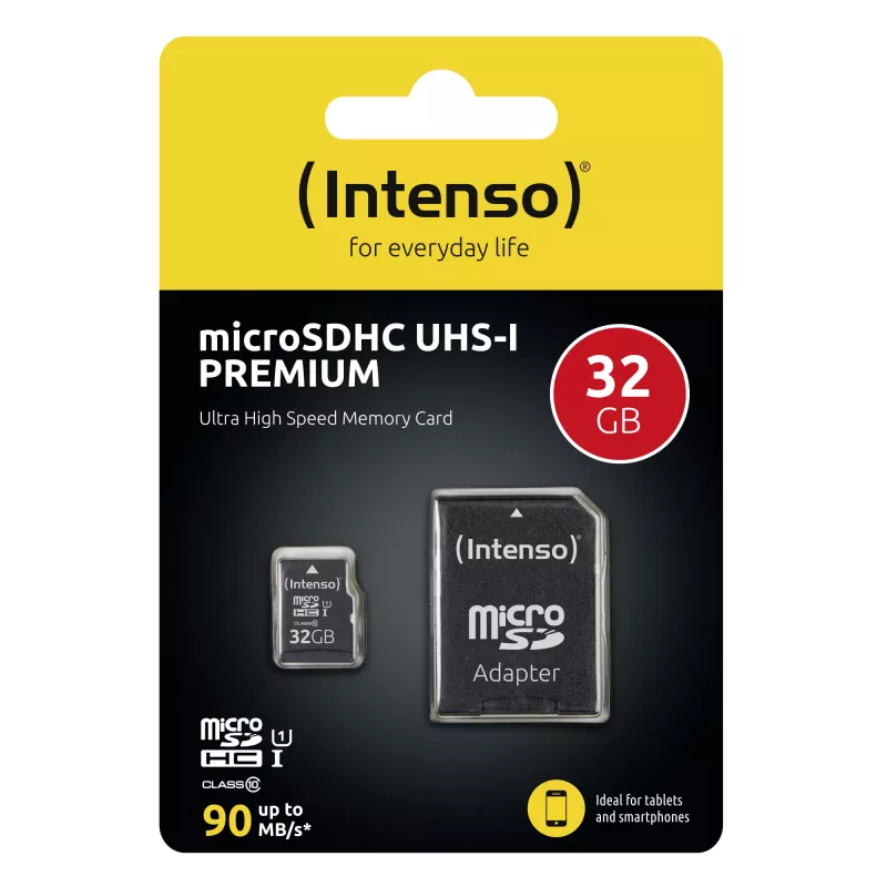 Flash-Speicher Intenso 32 GB microSDHC UHS-I Class 10