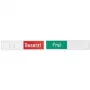 Selbstklebendes Schild Franken BS0117 Grün Rot Weiß