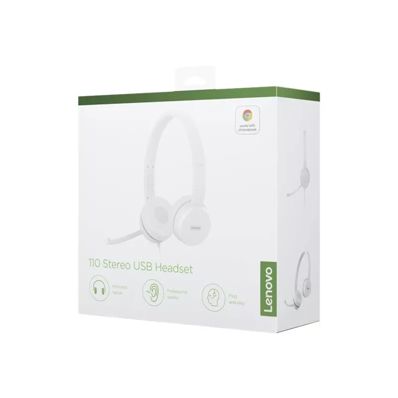 Lenovo GXD1E71385 Kopfhörer/Headset Kabelgebunden Handgelenk Anrufe/Musik USB Typ-A Grau