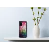 Schutzhülle iKins für Samsung Galaxy S20 – Wasserblumenmuster, schwarz