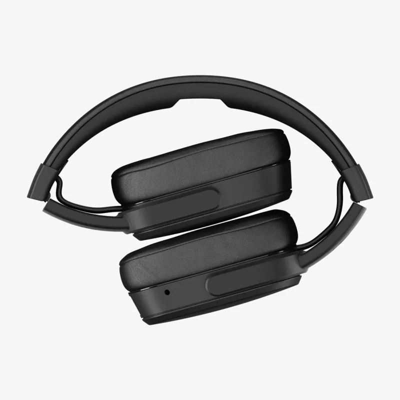 Headset Skullcandy Crusher Wireless — schwarz, binaural, ohrumschließend, Bluetooth & 3,5 mm, faltbar, 40 h Akku
