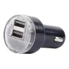 Auto-Ladegerät Gembird EG-U2C2A-CAR-02, 12–24V Eingang, 5V/2,1A Ausgang, 2× USB 2.0, schwarz
