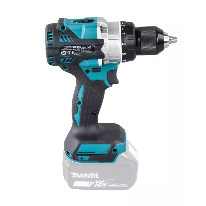 Makita DHP486Z Bohrmaschine 2100 U/min 2,7 kg Schwarz, Blau