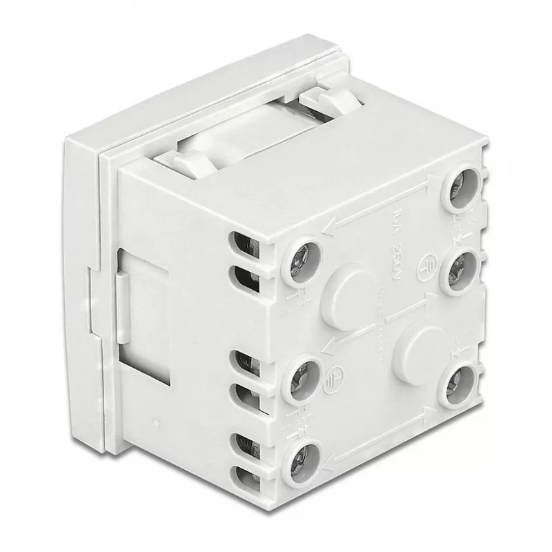 Steckdose CEE 7/3 DeLOCK 81425 250V 16A Weiß
