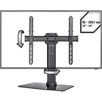 TV-Ständer SpeaKa Professional SP-TT-05 für 32–55 Zoll Fernseher, höhenverstellbar, neig- und schwenkbar