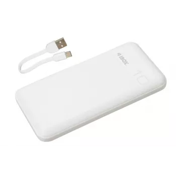 Tragbare Powerbank IBOX IPB10 10000 mAh, Li-Ion, Quick Charge 3.0, USB-C- & USB-A-Ausgänge, 20W PD