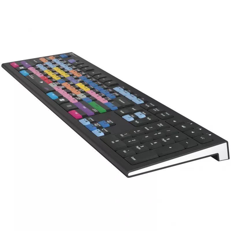 LogicKeyboard Astra 2 Pro Avid Media Composer beleuchtete Schnitt-Tastatur, UK, PC