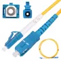 Extralink Patchkabel LC/UPC-SC/UPC Einmoden-Simplex G652D 1 m