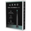 Kabellose Zahnbürste, Grau, 3 Bürstenköpfe, 1400mAh, Funktionen: Sanft, Reinigen, Massage, Weiß, Sweep