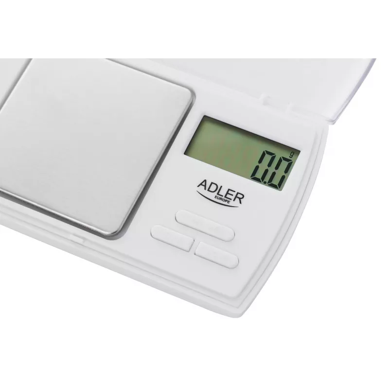 Adler AD 3161 Küchenwaage Weiß Rechteckig Elektronische Personenwaage