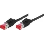 Tecline 718015S Ethernet Patchkabel Schwarz