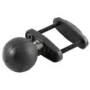 RAM Mounts Vierkantpfosten-Klemmbasis für Pfosten bis zu 2 Zoll Breite Kugeldurchmesser 5,71 cm