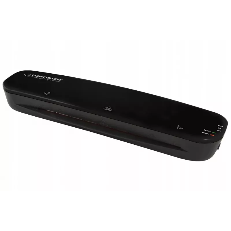 Esperanza EFL002 Laminiergerät Kalt-/Heißlaminierer 250 mm/min Schwarz