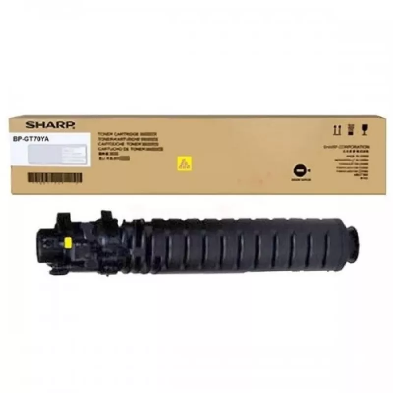 Sharp BPGT70YA Tonerkartusche 1 Stück Original Gelb