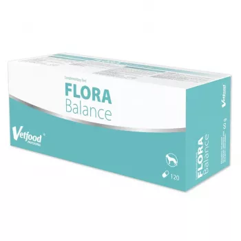 VETFOOD Flora Balance - Nahrungsergänzungsmittel für Hunde - 120 Stk.