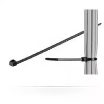Microconnect CABLETIE4 Kabelbinder Leiterkabelbinder Schwarz 100 Stk.