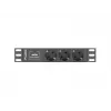 Lanberg PDU-03F-0200-BK Stromverteilereinheit (PDU) 1U Schwarz 3 AC-Outputs (PDU-03E-0200-IEC-BK)